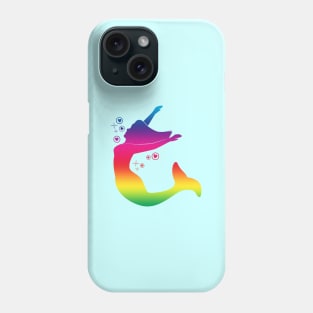 Rainbow Dancing Mermaid Phone Case