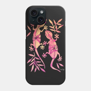 gecko fire Phone Case