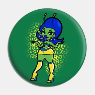 Thicc Alien Gal Pin