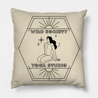 Wild Society Yoga Studio II Pillow