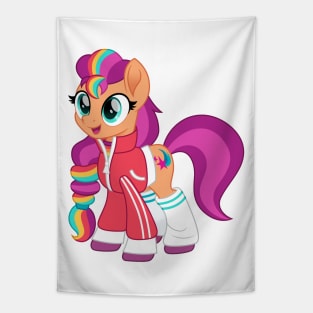 Sunny Starscout in EQG outfit Tapestry