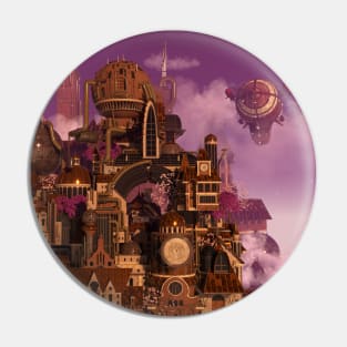 Dreamy City Pin