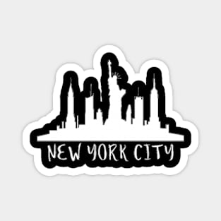 NYC skyline Magnet