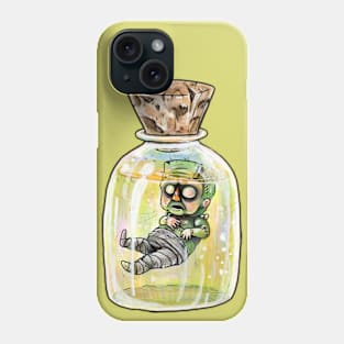 The Birth in Reverse of Frankensteins Monster Phone Case