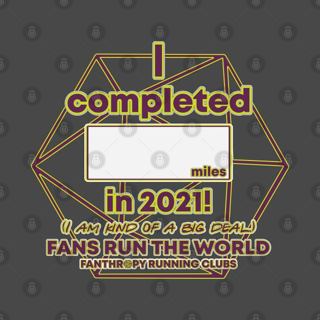 FRtW 21 Fill in your miles! by Fanthropy Running Clubs