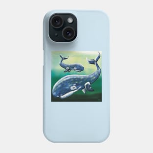 The Whispering Whale Abyss Phone Case