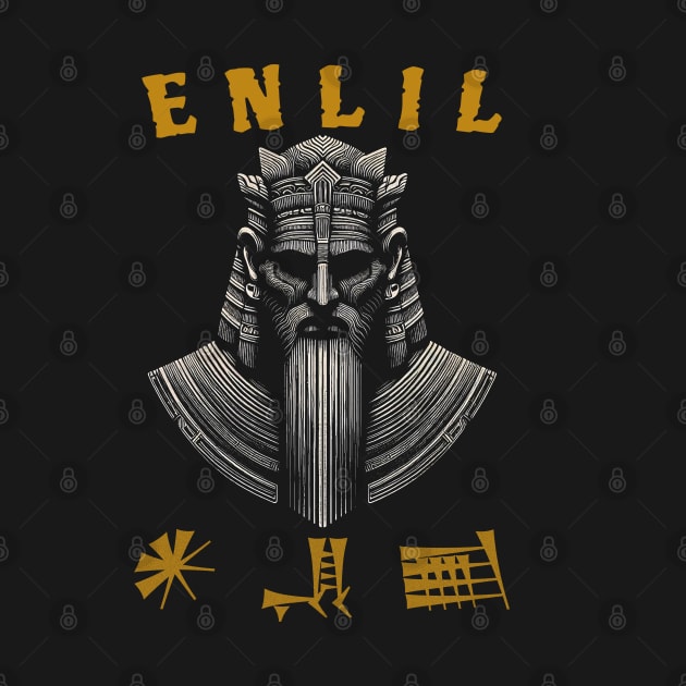 Creepy Sumerian God Enlil: Mesopotamian Majesty by MetalByte