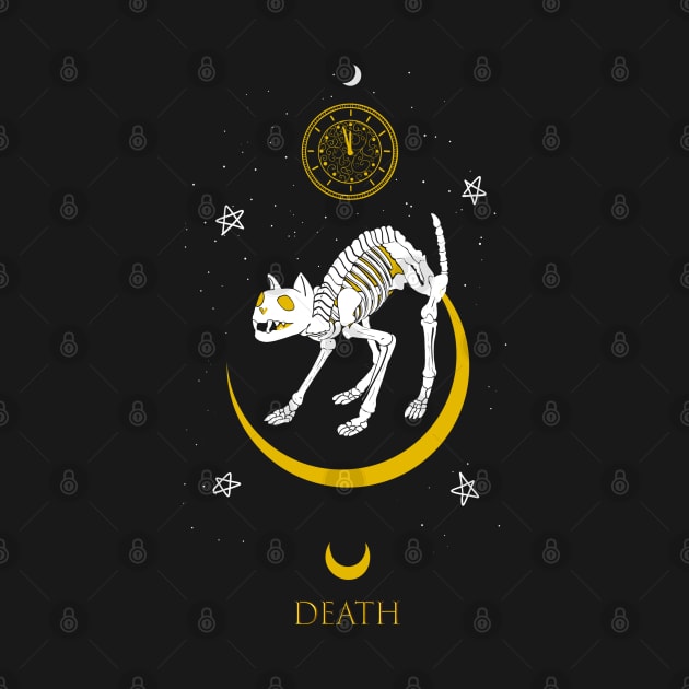 Death - Tarot Cats by Marlopoly