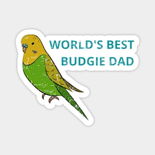 Parakeet (budgie) owners and dads Magnet