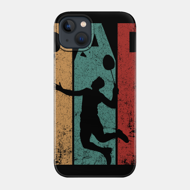 Badminton Dad Vintage Father S Day Badminton Dad Phone Case Teepublic