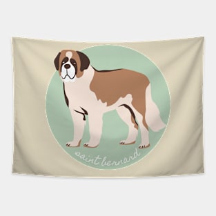 Saint Bernard Lover Gift Dog Breed Pet Lover Puppy Tapestry