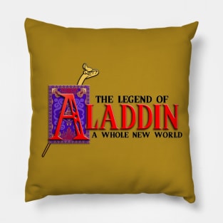 The Legend of Aladdin Pillow