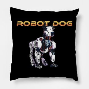 A Robot Dog Pillow