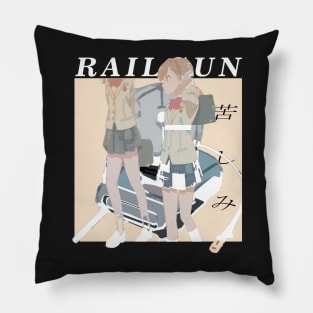 A Certain Scientific Railgun T ''ON MY WAY'' V3 Pillow