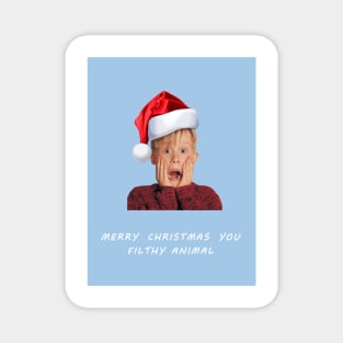 Home Alone Merry Christmas You Filthy Animal Magnet