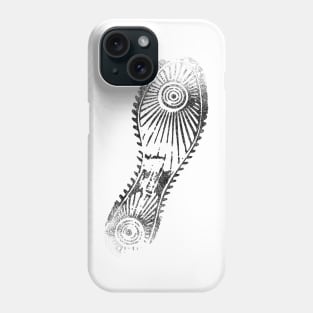 Shoe Sole Pattern Silhouette Shirt Phone Case