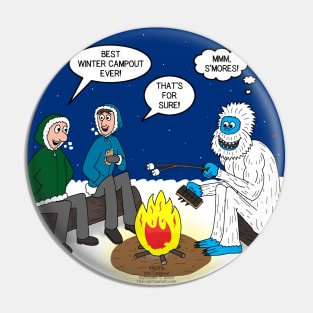 Yeti Winter Campout Pin