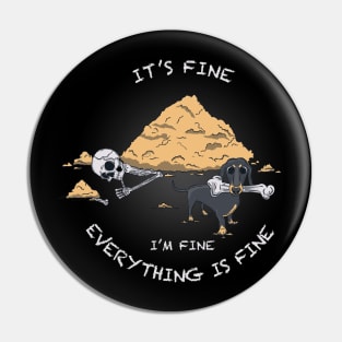 I'm fine Pin