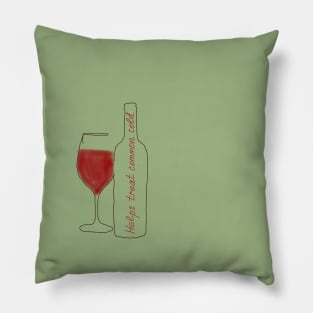 Benefits of red wine Pillow