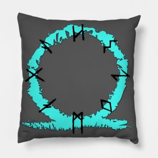 Runes of War Pillow