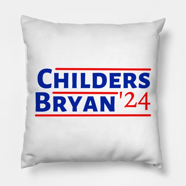 Childers Bryan '24 Pillow by West CO Apparel 