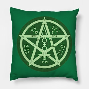 Celtic Wicca Pentagram Pillow