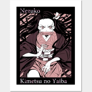 Classic Art Nezuko Demon Slayer Poster by Anime Art - Pixels