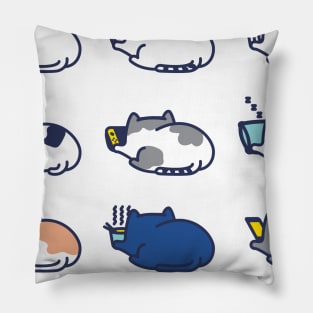 quarantine cats Pillow