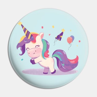 Unicorn Party Pin