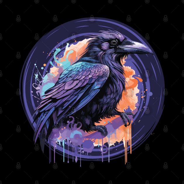 Unleash Your Inner Raven: Dark and Majestic by Graphic Duster