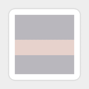 A shocking customization of Alabaster, Grey, Silver and Lotion Pink stripes. Magnet