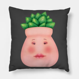 The succulent pot Pillow