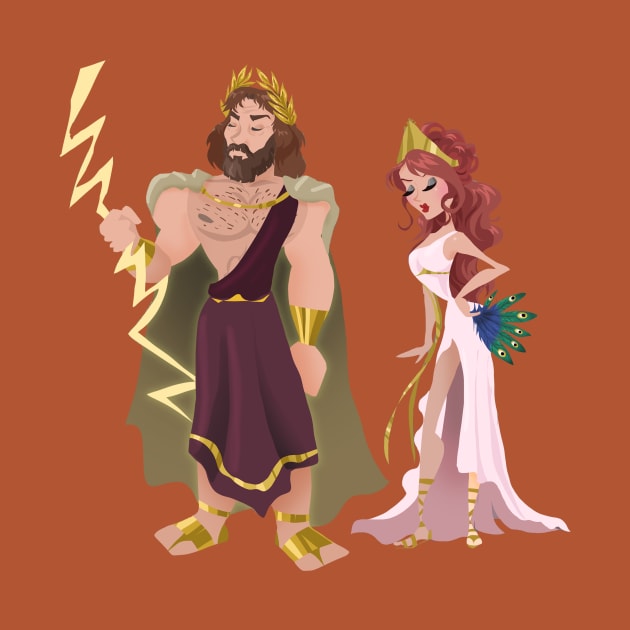 Zeus and Hera by JonasEmanuel