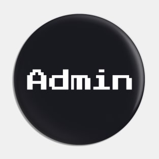 Admin System Administrator Pin