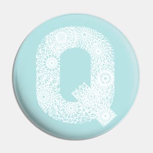 Letter Q Pin