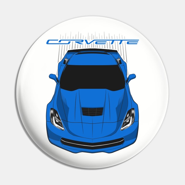 Corvette C7 - Blue Pin by V8social