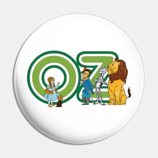 Vintage Wizard of Oz Characters Pin