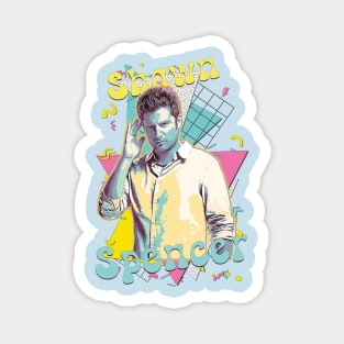 90s Memphis - Shawn Spencer Magnet