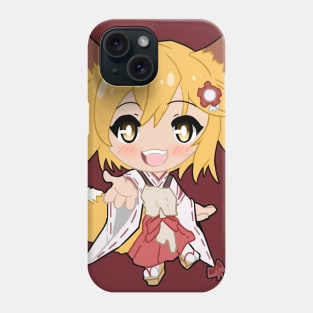 Chibi Helpful Fox Senko-San Phone Case