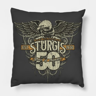 Sturgis 50 Years of Thunder 1990 Pillow
