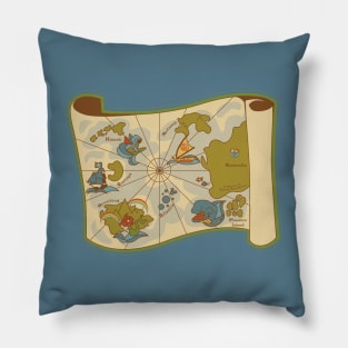 The Colorful Seas Pillow