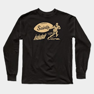 Men's New Era Black Orleans Saints Combine Authentic Static Abbreviation Long Sleeve T-Shirt Size: Large