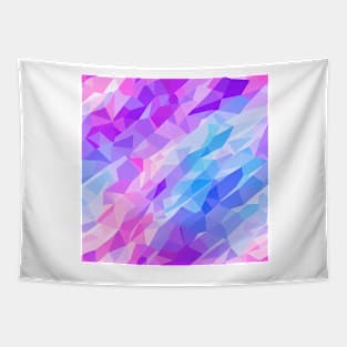 Pink Gems - Abstract Geometric Pattern Tapestry