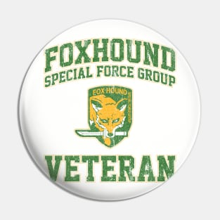 Foxhound Veteran (Variant) Pin