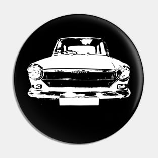 Austin 1100 1960s classic car monoblock white Pin