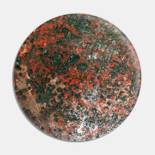 Red & Green Paint Concrete Texture Pin