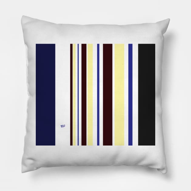 Kirovair Blocks Folklore #minimal #design #kirovair #decor #buyart Pillow by Kirovair