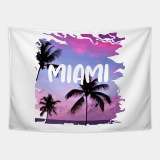 Life is better in Miami Tapestry