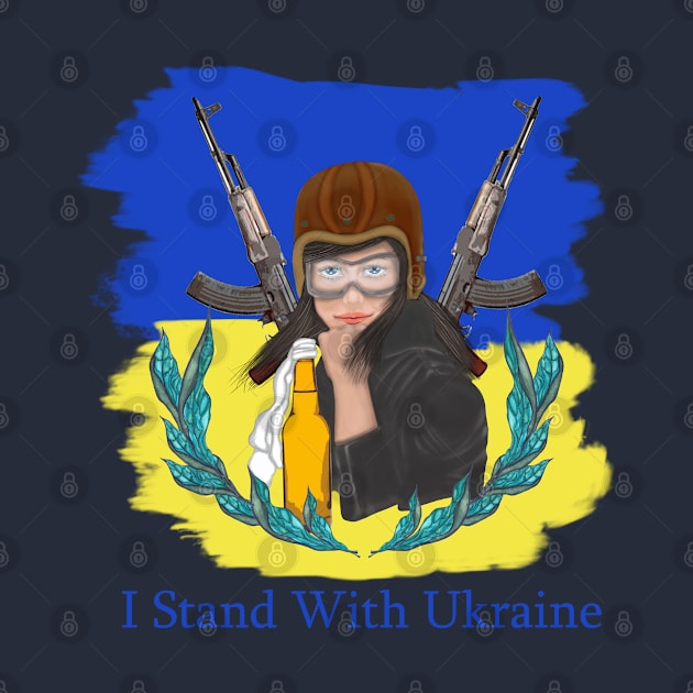 I Stand With Ukraine by KateQR