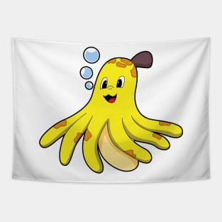 Octopus as Banana Tapestry